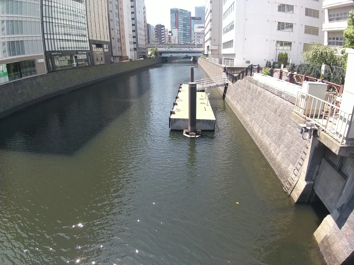 和泉橋からの神田川