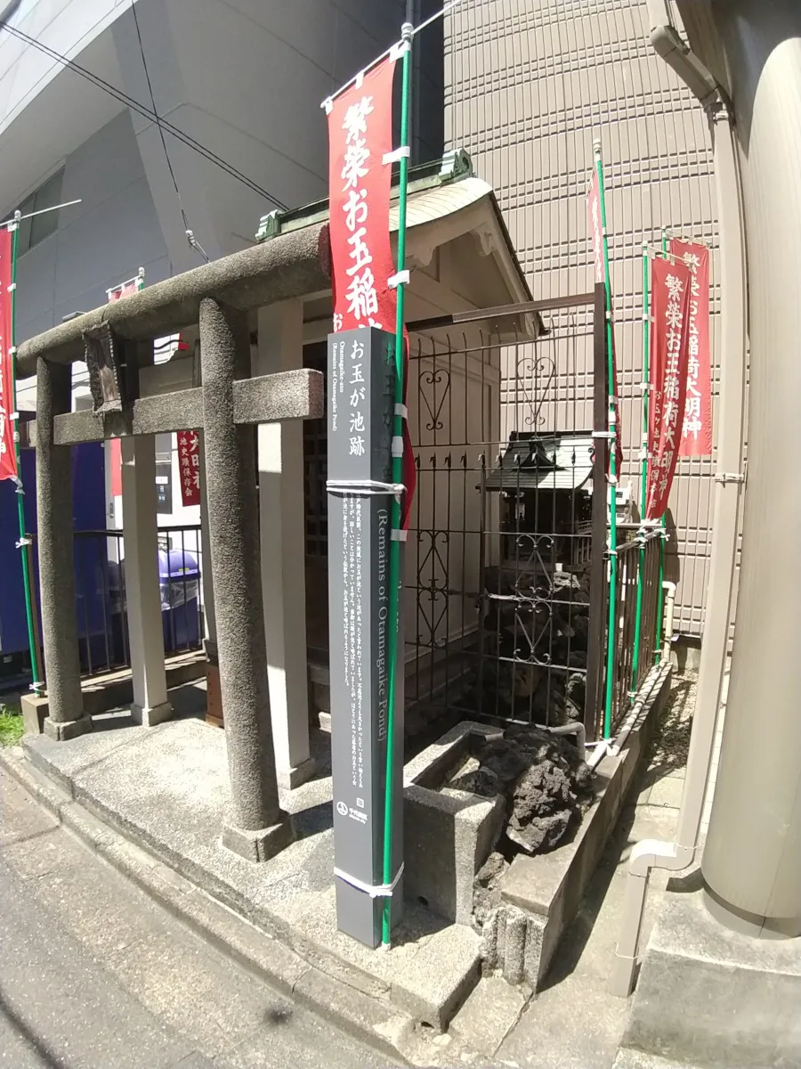 繁栄お玉稲荷大明神の全体